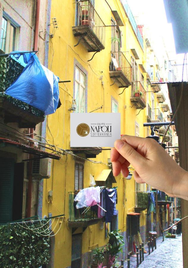 Suite Napoli Sotterranea con Vasca Idromassaggio Esterno foto